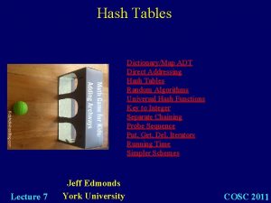 What is direct addressing in hashing
