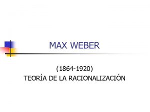 La jaula de hierro weber