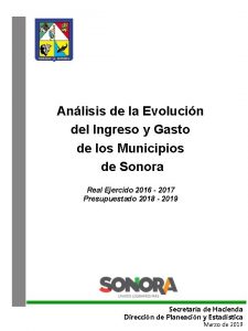 Anlisis de la Evolucin del Ingreso y Gasto