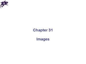 Chapter 31 Images Mirrors and Lenses Definitions Images