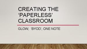 Byod paperless