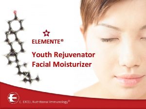 ELEMENTE Youth Rejuvenator Facial Moisturizer Skin Challenges 1