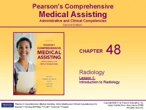 Pearson comprehensive medical assisting