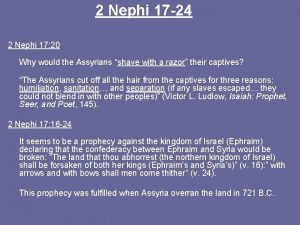 2 nephi 18