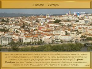 Coimbra Portugal Ainda com os mouros na Pennsula