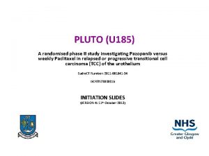 Pluto trial