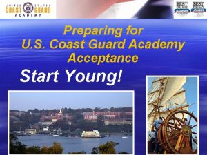 Coast guard academy admissions