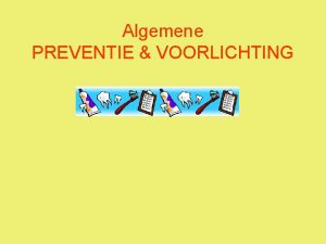 Algemene preventie