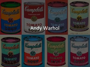 Andy warhol was born in