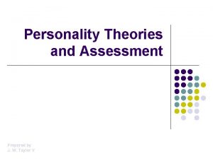 Freud theory of personality
