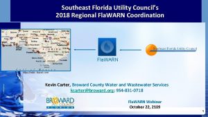 Southeast Florida Utility Councils 2018 Regional Fla WARN
