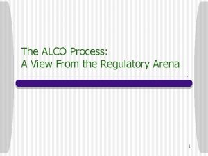 Alco process