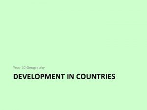 Human development index definition ap human geography