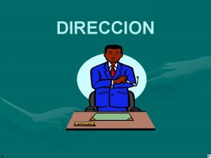 Etapas de dirección