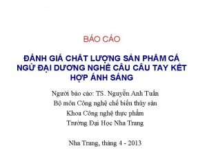 BO CO NH GI CHT LNG SN PHM