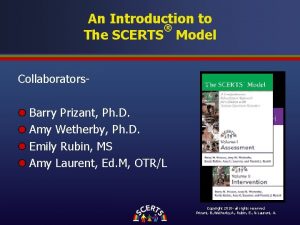 Scerts model assessment