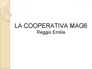 Mag reggio emilia Mag reggio emilia