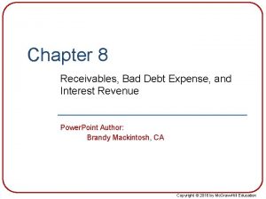 Bad debt expense formula