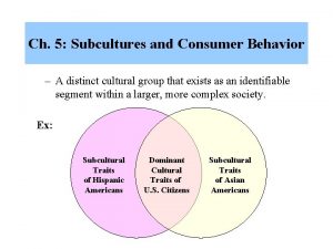 What are subculture examples