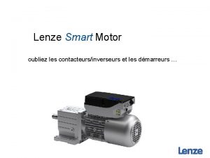 Lenze smart motor