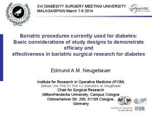 Bariatrc surgery