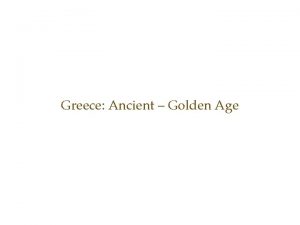 Greece Ancient Golden Age Persian Wars 490 B