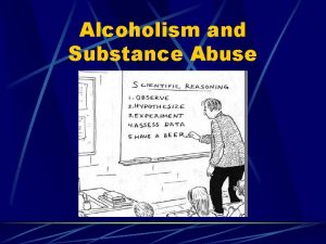 Alcoholism and Substance Abuse Focus Alcoholism Phenomenology Definitions