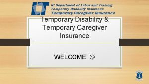 Ri temporary caregiver insurance