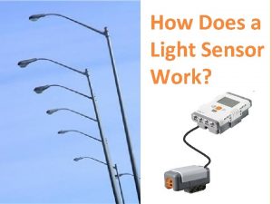 How a light sensor works