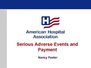 Nancy foster aha