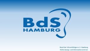 Bund der schwerhörigen hamburg