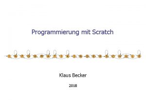 Scratch zähler einbauen