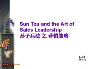 Sun Tzu and the Art of Sales Leadership