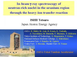 Inbeam gray spectroscopy of neutronrich nuclei in the