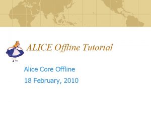 Tutorial da alice