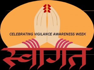 Vigilance awareness week presentation