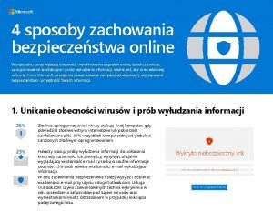 4 sposoby zachowania bezpieczestwa online W przypadku coraz