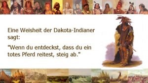 Weisheit der dakota indianer