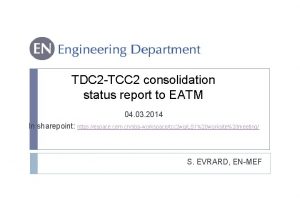 Tcc tdc