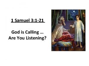 1 samuel 3 1 21