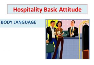 Body language in hotel industry