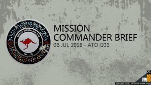 MISSION COMMANDER BRIEF 06 JUL 2018 ATO G