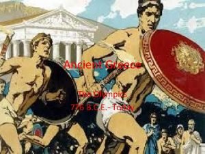 Ancient olympics vs modern olympics venn diagram