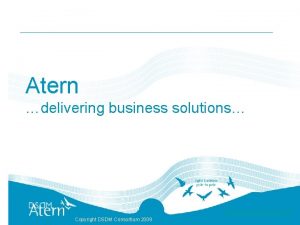 Consortium business solutions