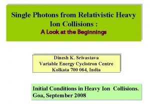 Single Photons from Relativistic Heavy Ion Collisions A