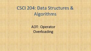 Adt operator meaning
