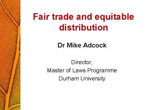 Mike adcock durham university