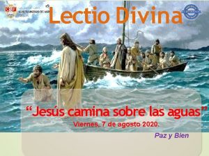 Lectio divina de hoy viernes Lectio divina de hoy viernes