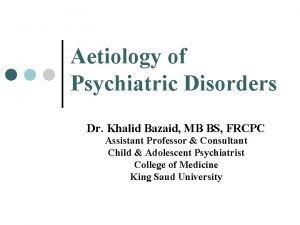 Dr. khalid bazaid