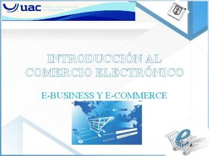 Ebusiness y ecommerce